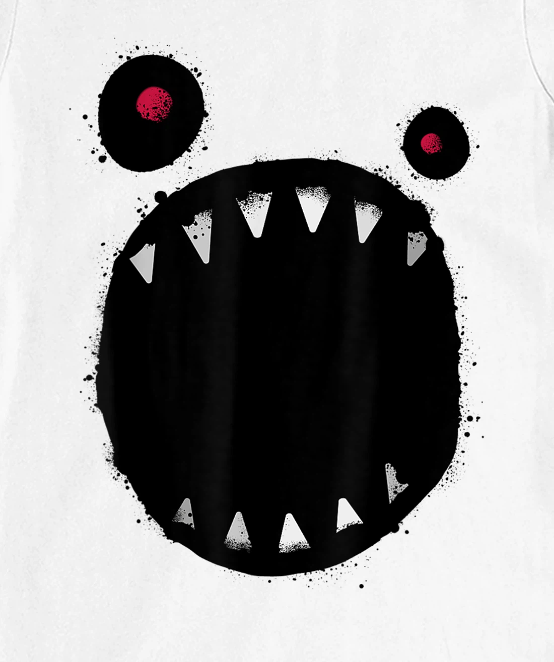 Scary Monster Mouth T-Shirt, Kid T-Shirt and Women T-Shirt