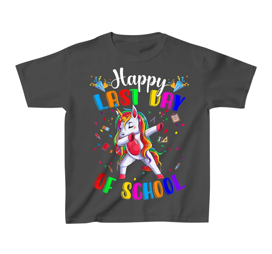 Happy Last Day of School Teacher Student Graduation T-Shirt, Kid T-Shirt and Women T-Shirt