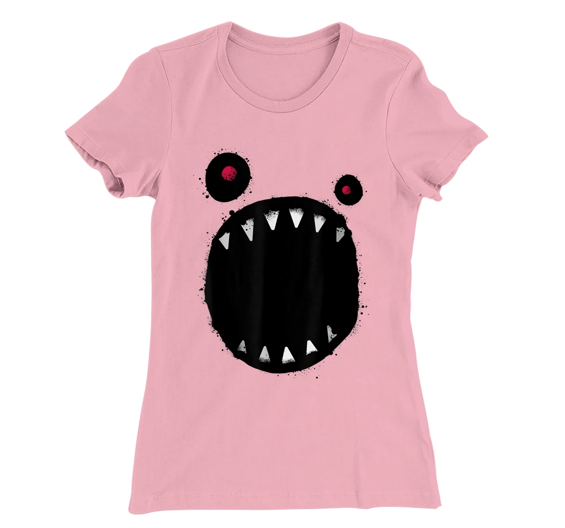 Scary Monster Mouth T-Shirt, Kid T-Shirt and Women T-Shirt