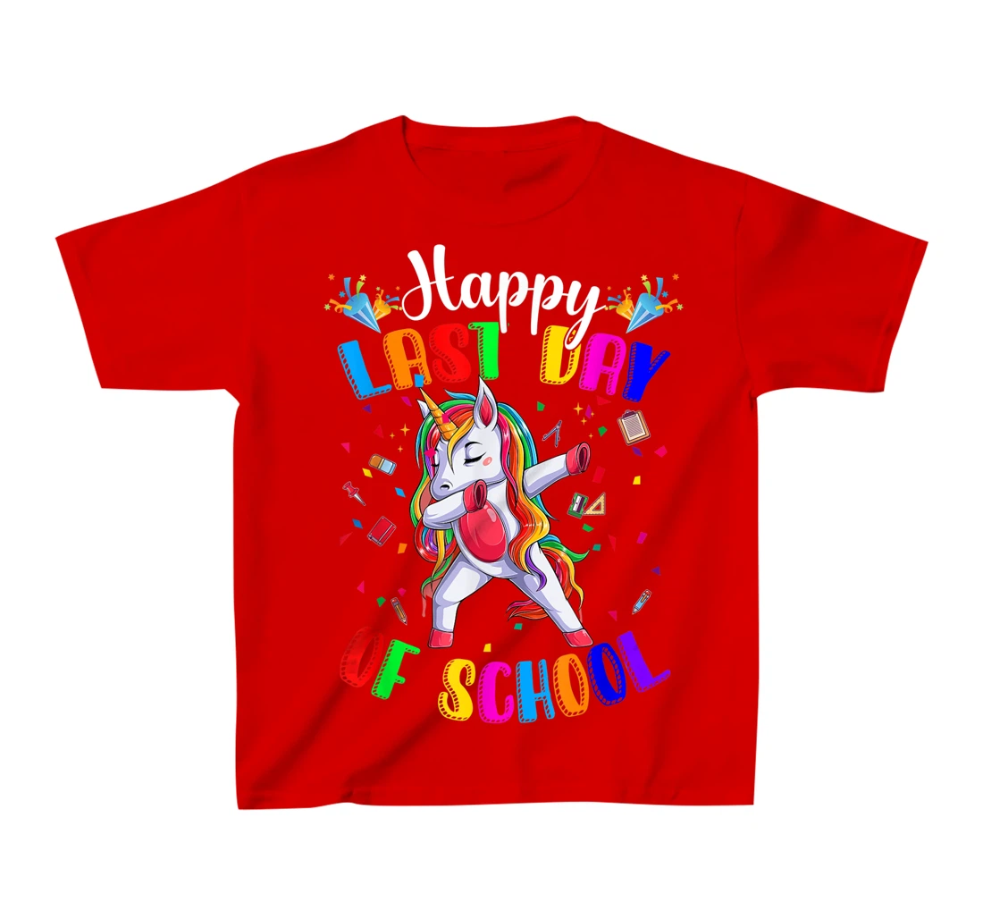 Happy Last Day of School Teacher Student Graduation T-Shirt, Kid T-Shirt and Women T-Shirt
