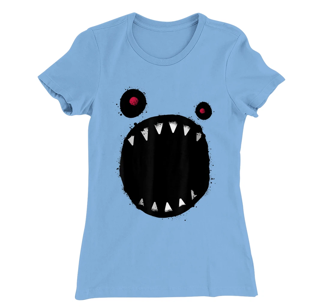 Scary Monster Mouth T-Shirt, Kid T-Shirt and Women T-Shirt