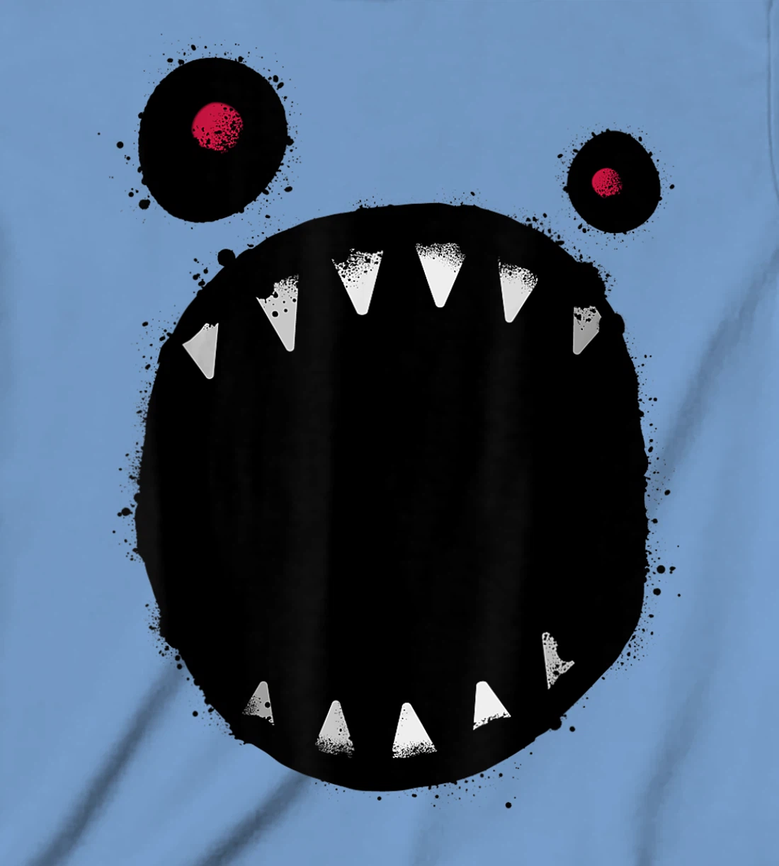 Scary Monster Mouth T-Shirt, Kid T-Shirt and Women T-Shirt