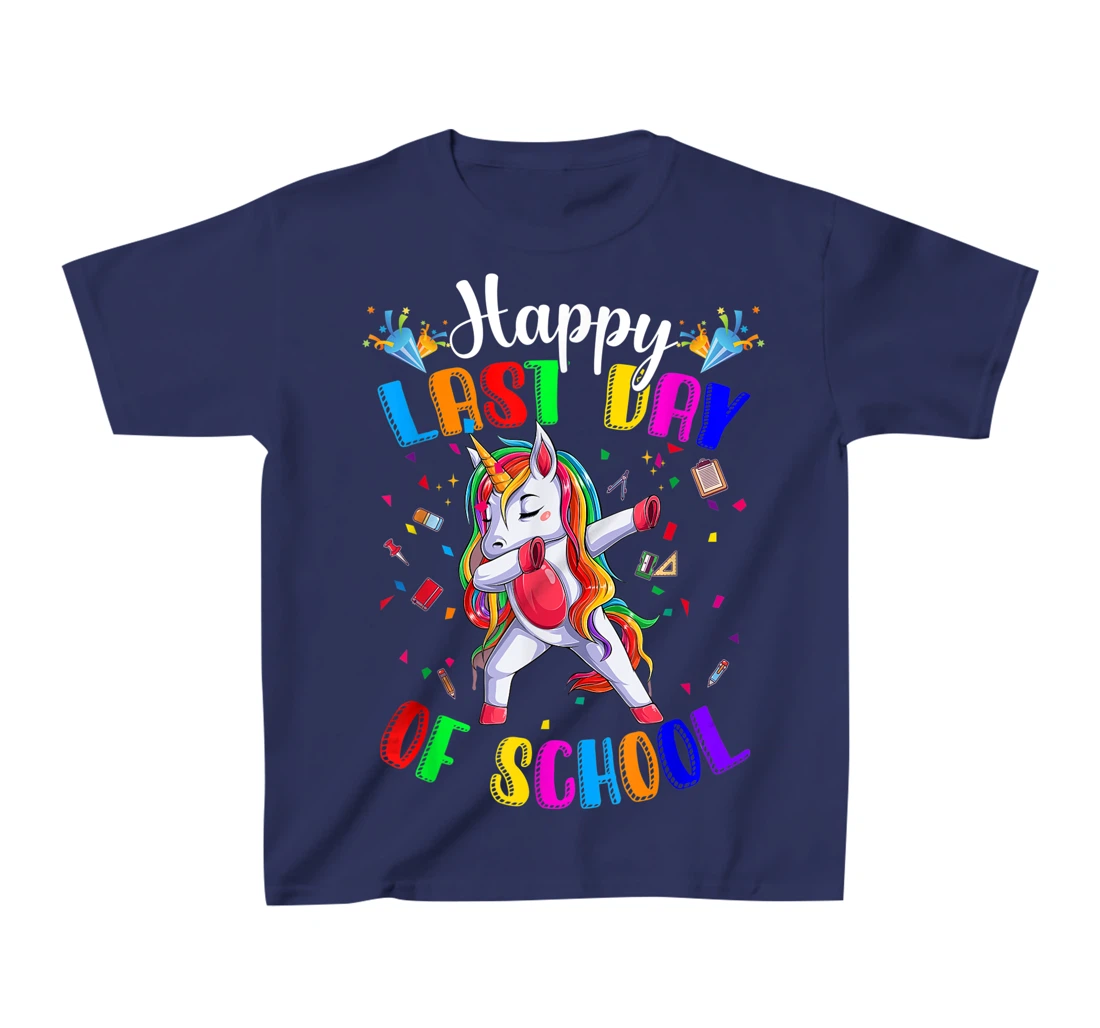 Happy Last Day of School Teacher Student Graduation T-Shirt, Kid T-Shirt and Women T-Shirt