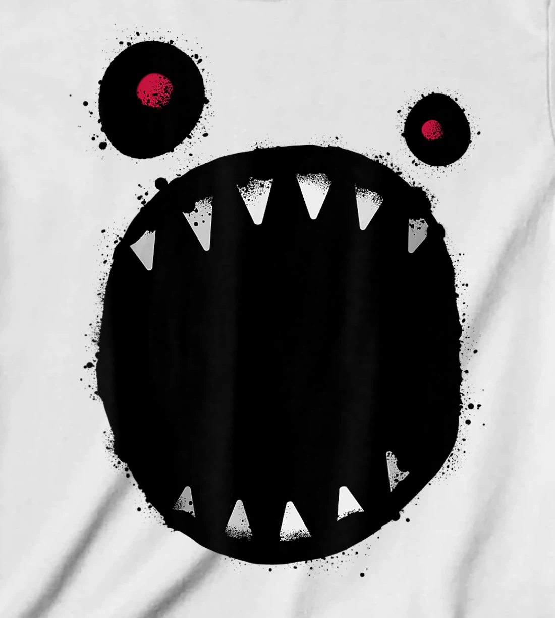 Scary Monster Mouth T-Shirt, Kid T-Shirt and Women T-Shirt