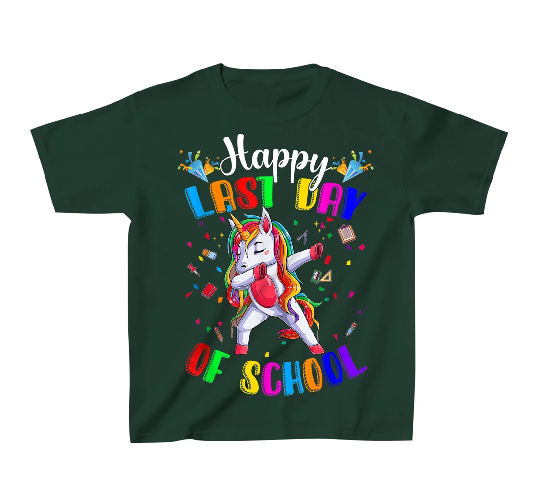 Happy Last Day of School Teacher Student Graduation T-Shirt, Kid T-Shirt and Women T-Shirt