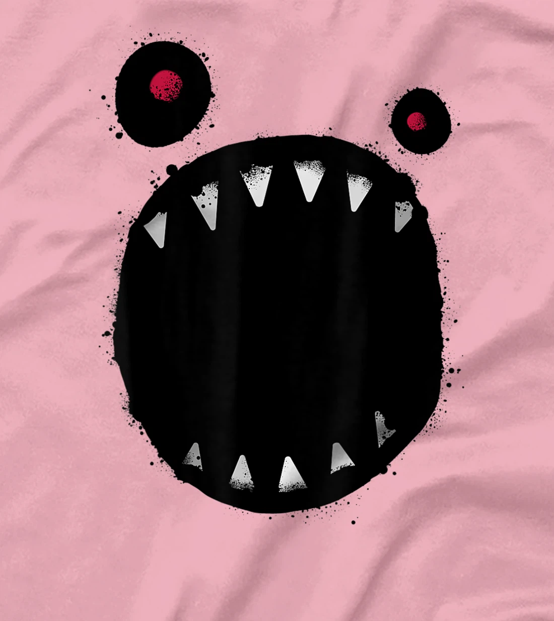 Scary Monster Mouth T-Shirt, Kid T-Shirt and Women T-Shirt