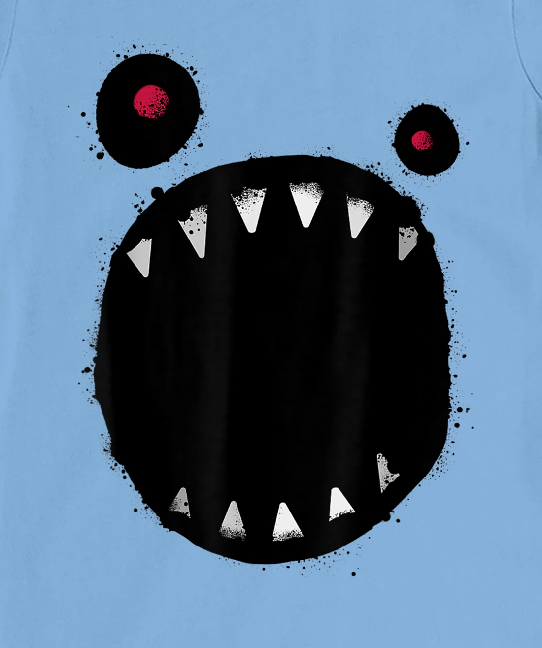 Scary Monster Mouth T-Shirt, Kid T-Shirt and Women T-Shirt