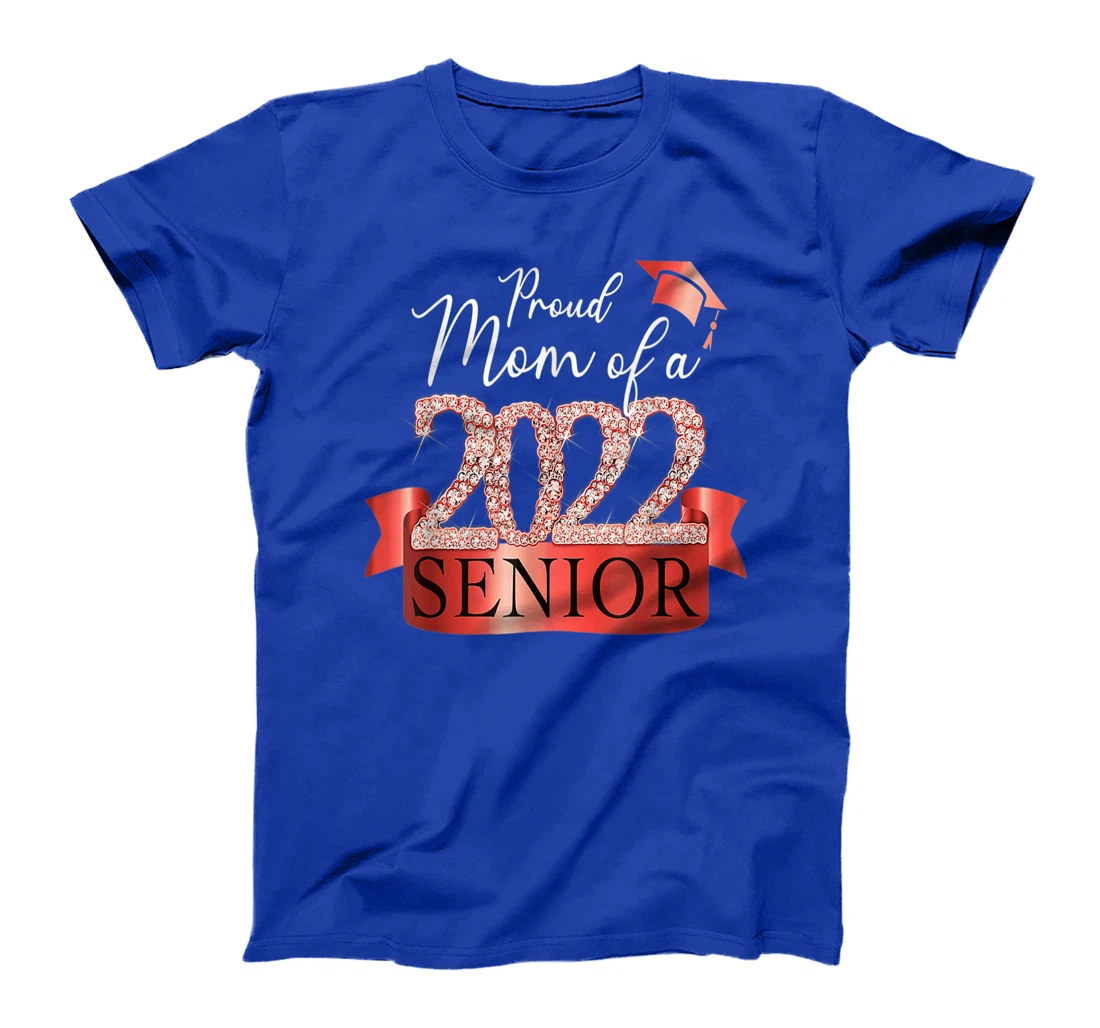 Proud 2022 Senior Mom I Elegant Red Celebration Outfit T-Shirt, Women T-Shirt