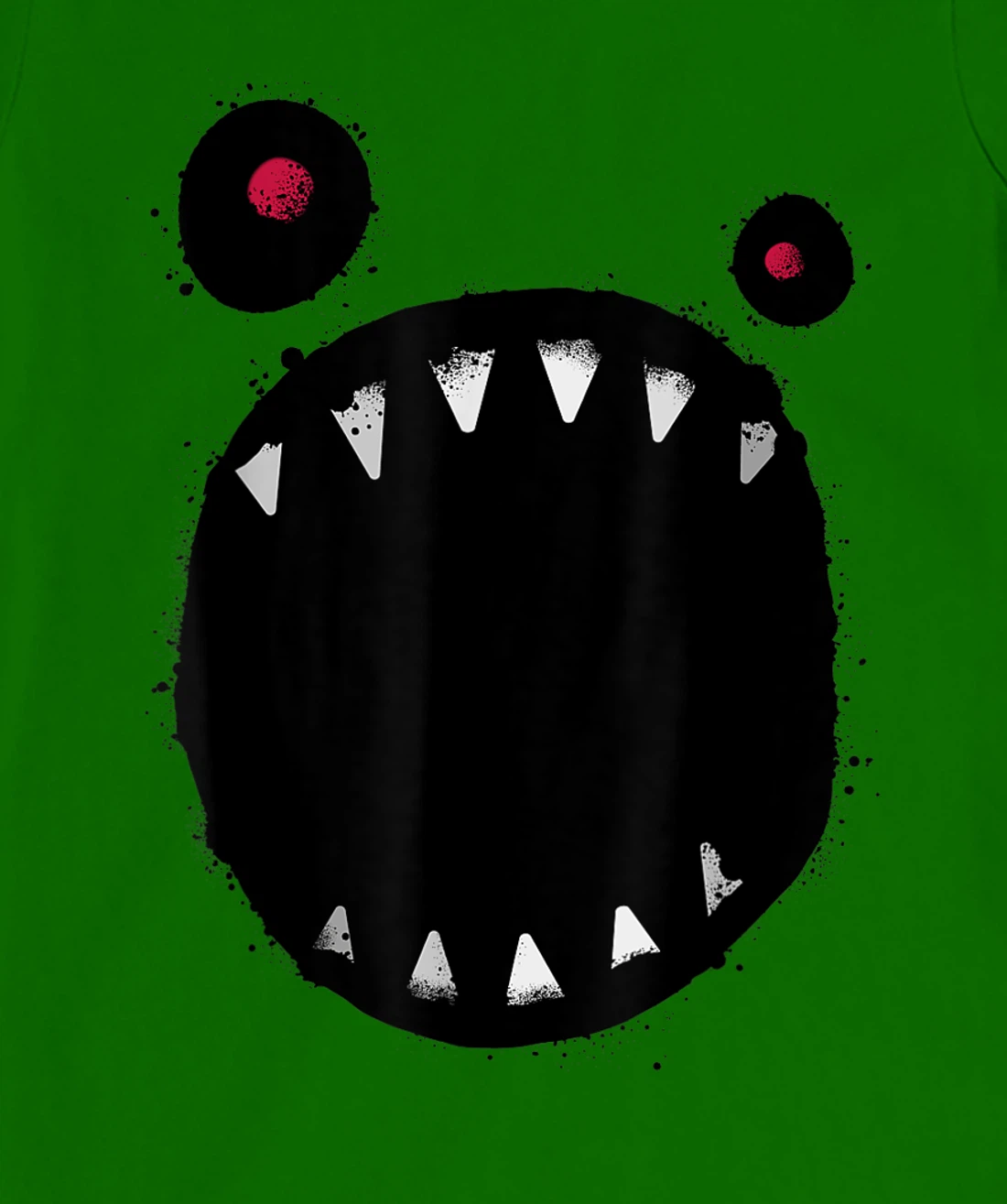 Scary Monster Mouth T-Shirt, Kid T-Shirt and Women T-Shirt