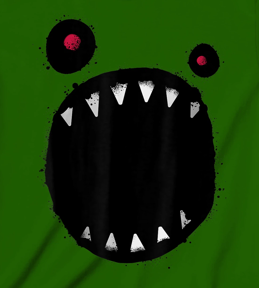 Scary Monster Mouth T-Shirt, Kid T-Shirt and Women T-Shirt