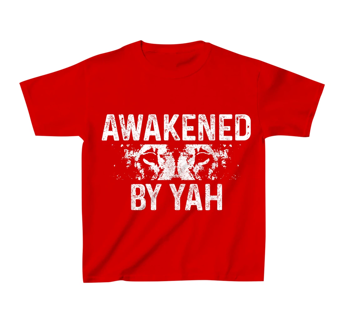Israelite Hebrew Awakened By Yah Israel Lion Of Judah T-Shirt, Kid T-Shirt and Women T-Shirt