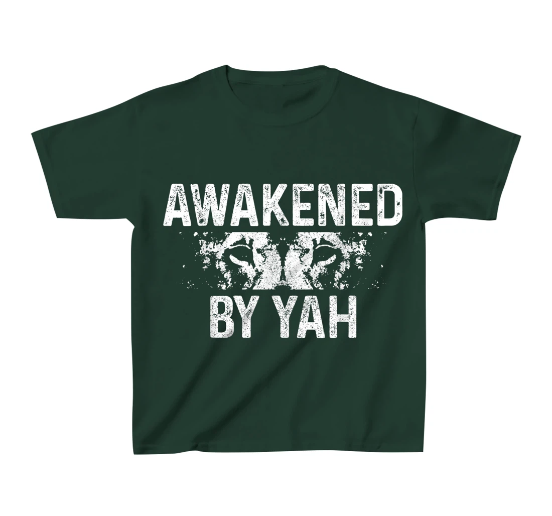 Israelite Hebrew Awakened By Yah Israel Lion Of Judah T-Shirt, Kid T-Shirt and Women T-Shirt