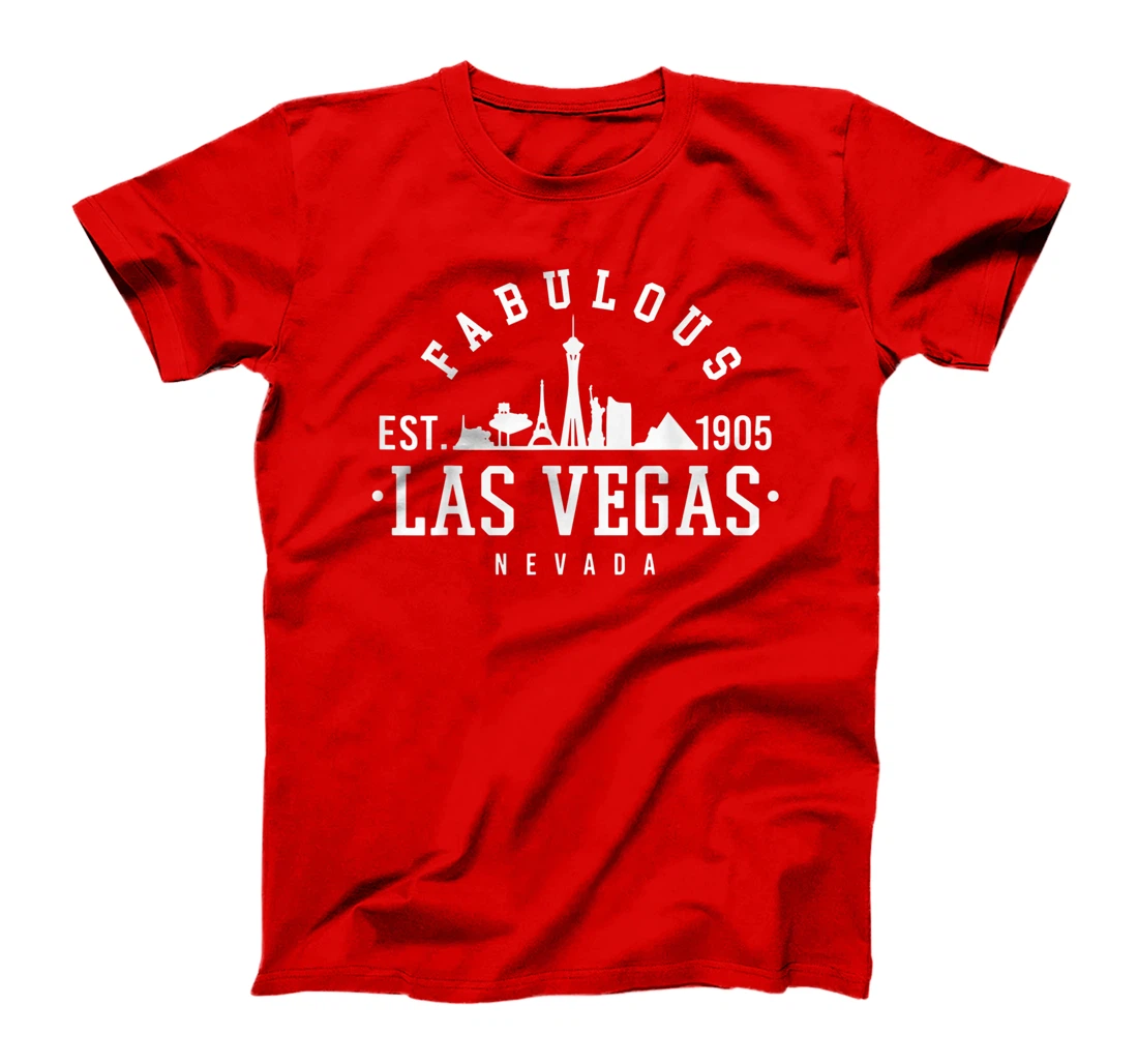 Fabulous Las Vegas Nevada Skyline Classic Sport T-Shirt, Kid T-Shirt and Women T-Shirt