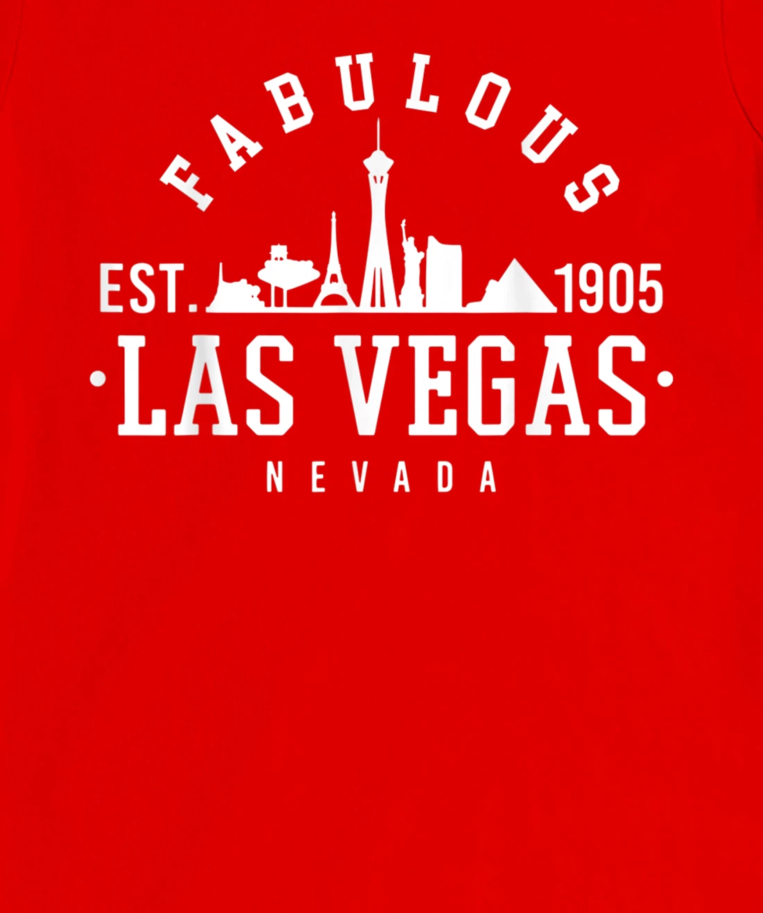 Fabulous Las Vegas Nevada Skyline Classic Sport T-Shirt, Kid T-Shirt and Women T-Shirt