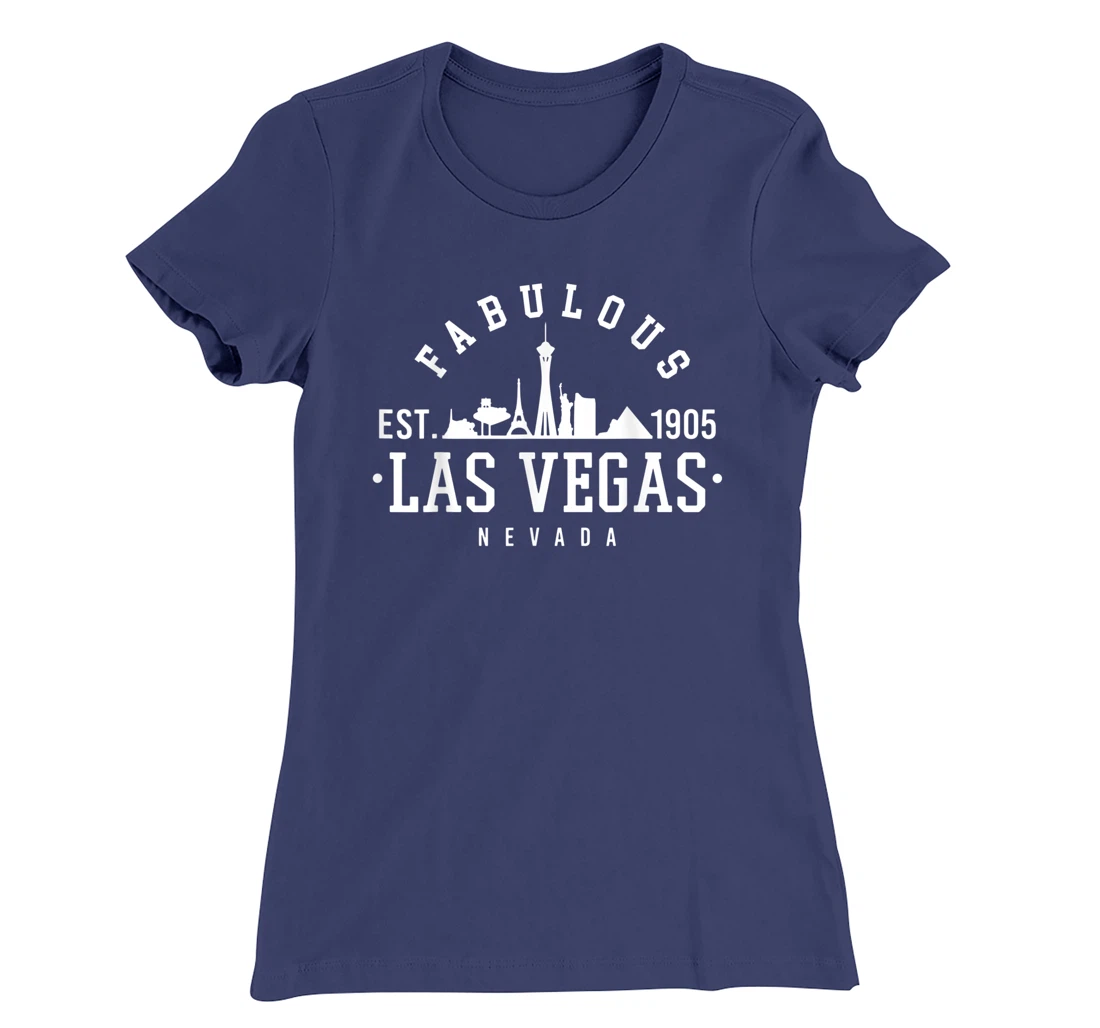 Fabulous Las Vegas Nevada Skyline Classic Sport T-Shirt, Kid T-Shirt and Women T-Shirt