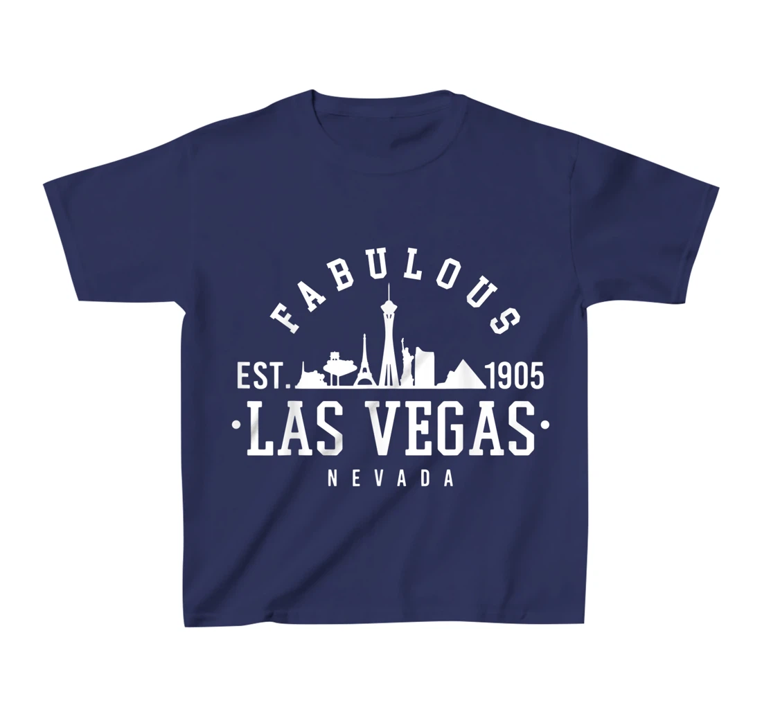 Fabulous Las Vegas Nevada Skyline Classic Sport T-Shirt, Kid T-Shirt and Women T-Shirt
