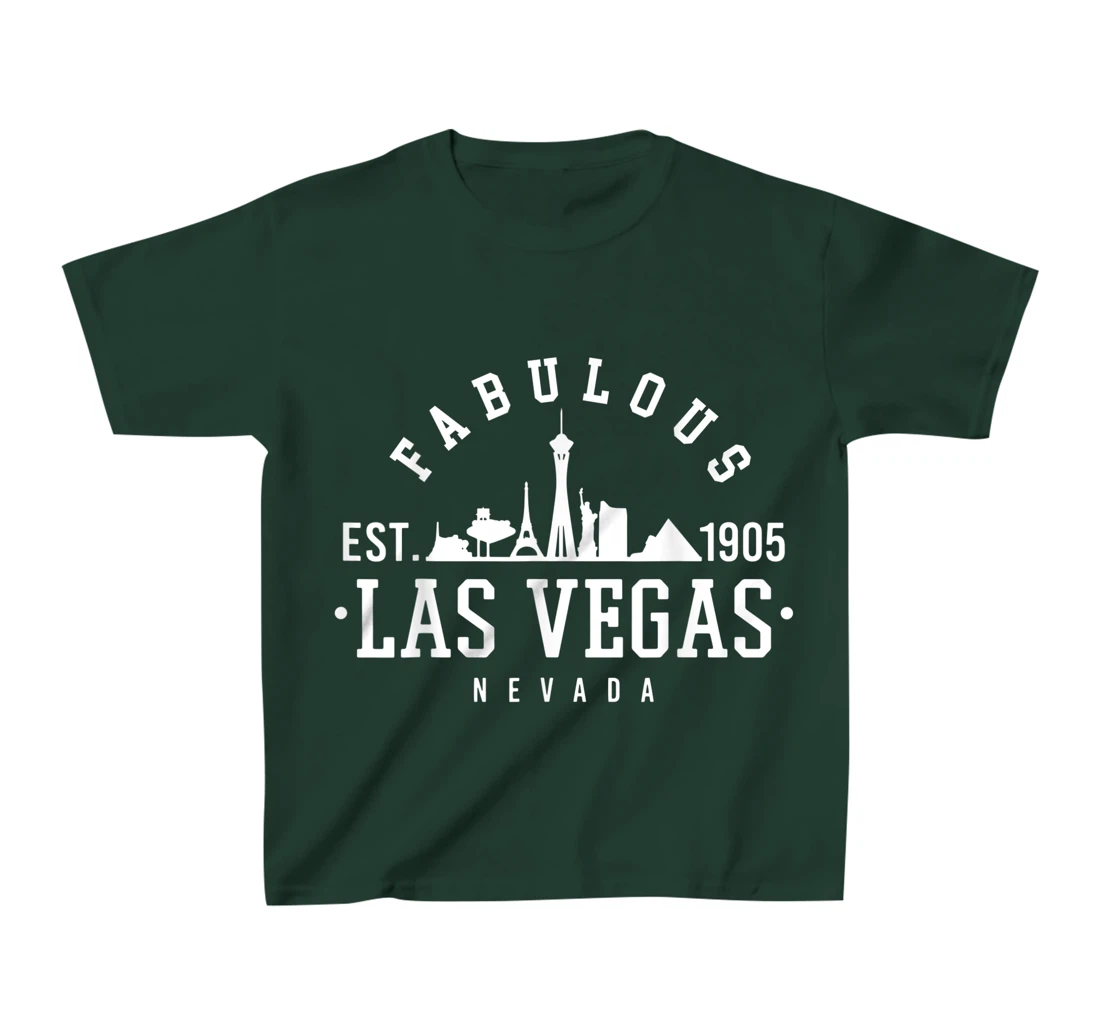 Fabulous Las Vegas Nevada Skyline Classic Sport T-Shirt, Kid T-Shirt and Women T-Shirt