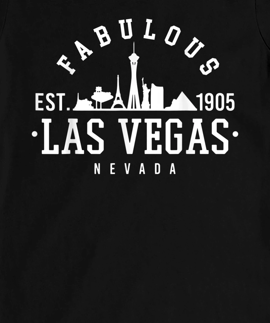 Fabulous Las Vegas Nevada Skyline Classic Sport T-Shirt, Kid T-Shirt and Women T-Shirt