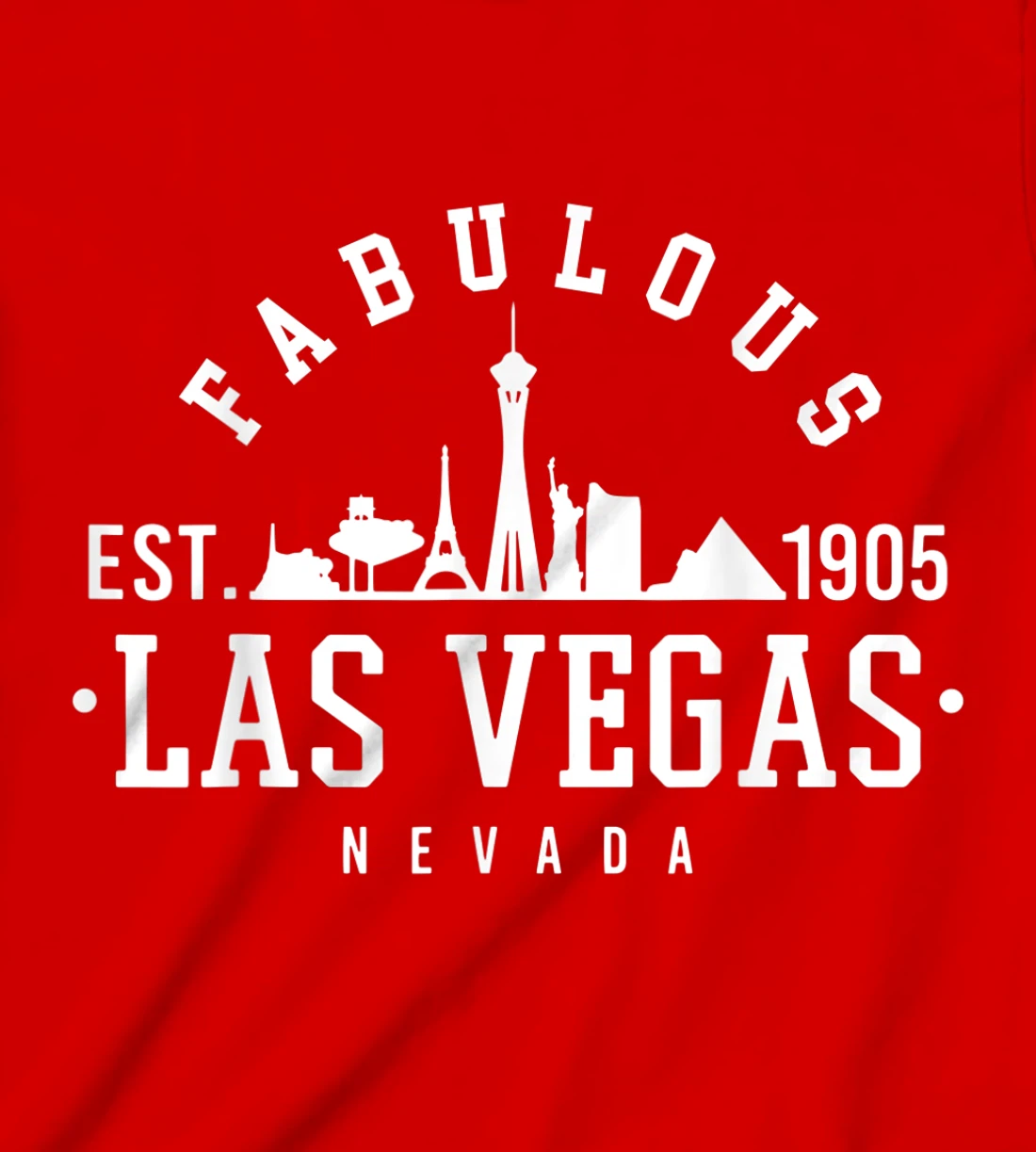 Fabulous Las Vegas Nevada Skyline Classic Sport T-Shirt, Kid T-Shirt and Women T-Shirt