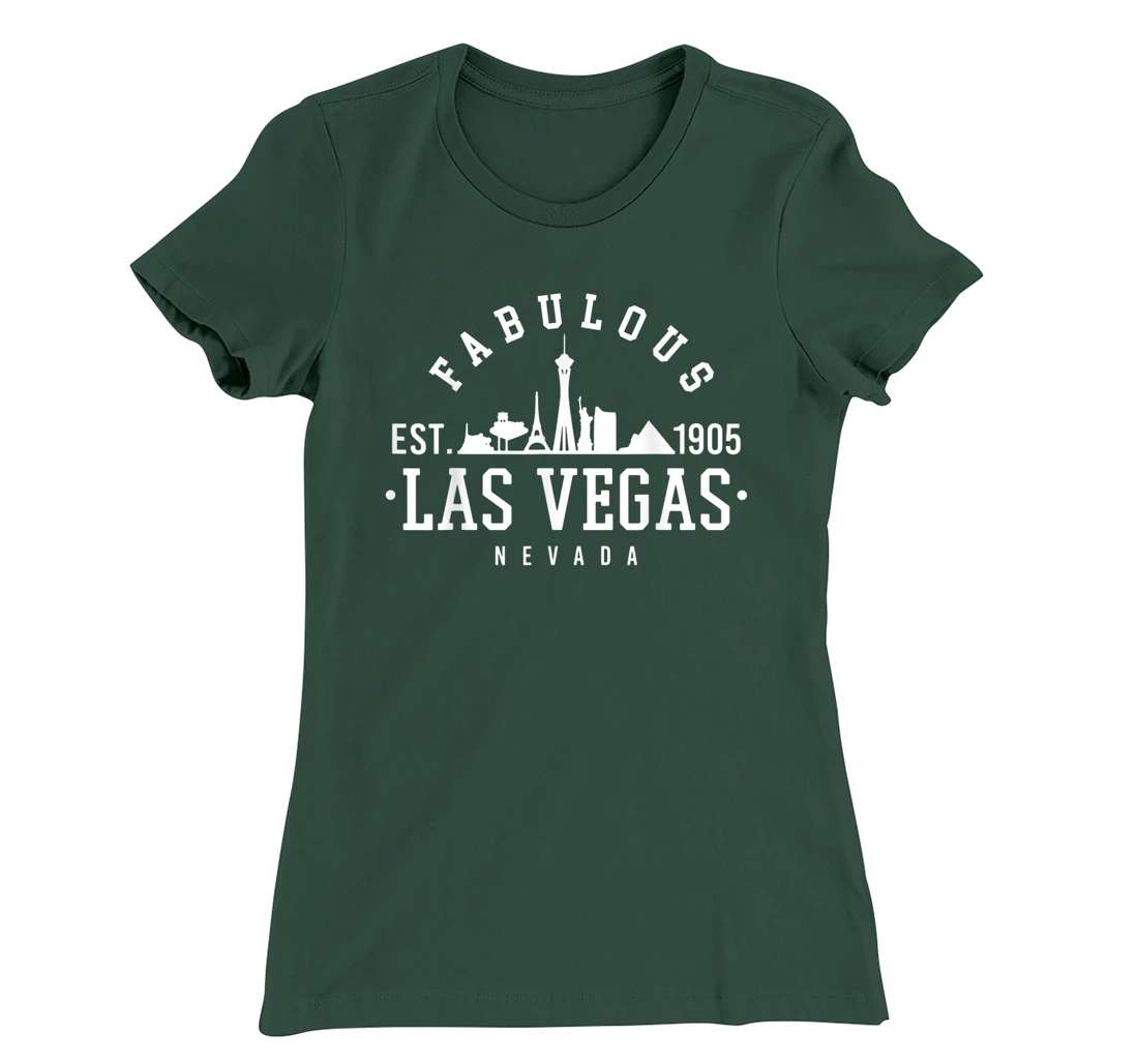 Fabulous Las Vegas Nevada Skyline Classic Sport T-Shirt, Kid T-Shirt and Women T-Shirt