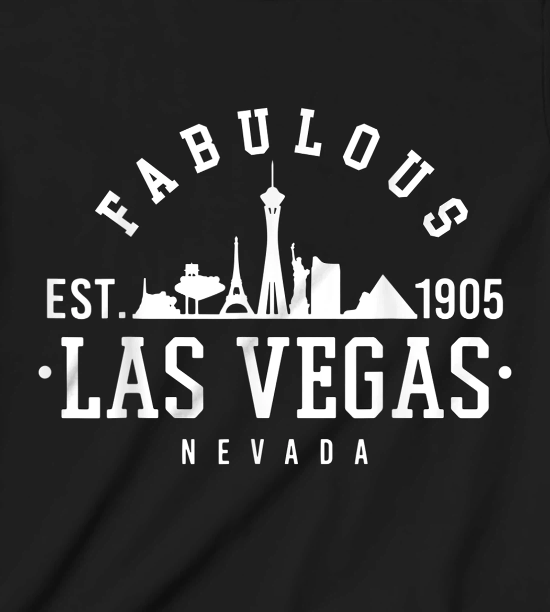 Fabulous Las Vegas Nevada Skyline Classic Sport T-Shirt, Kid T-Shirt and Women T-Shirt