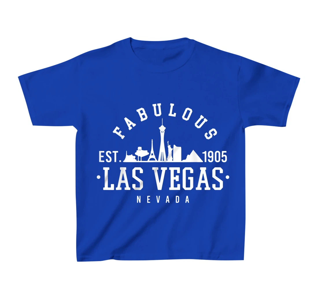 Fabulous Las Vegas Nevada Skyline Classic Sport T-Shirt, Kid T-Shirt and Women T-Shirt