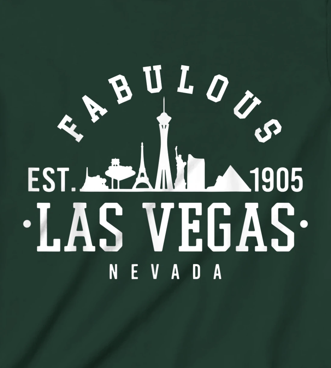Fabulous Las Vegas Nevada Skyline Classic Sport T-Shirt, Kid T-Shirt and Women T-Shirt