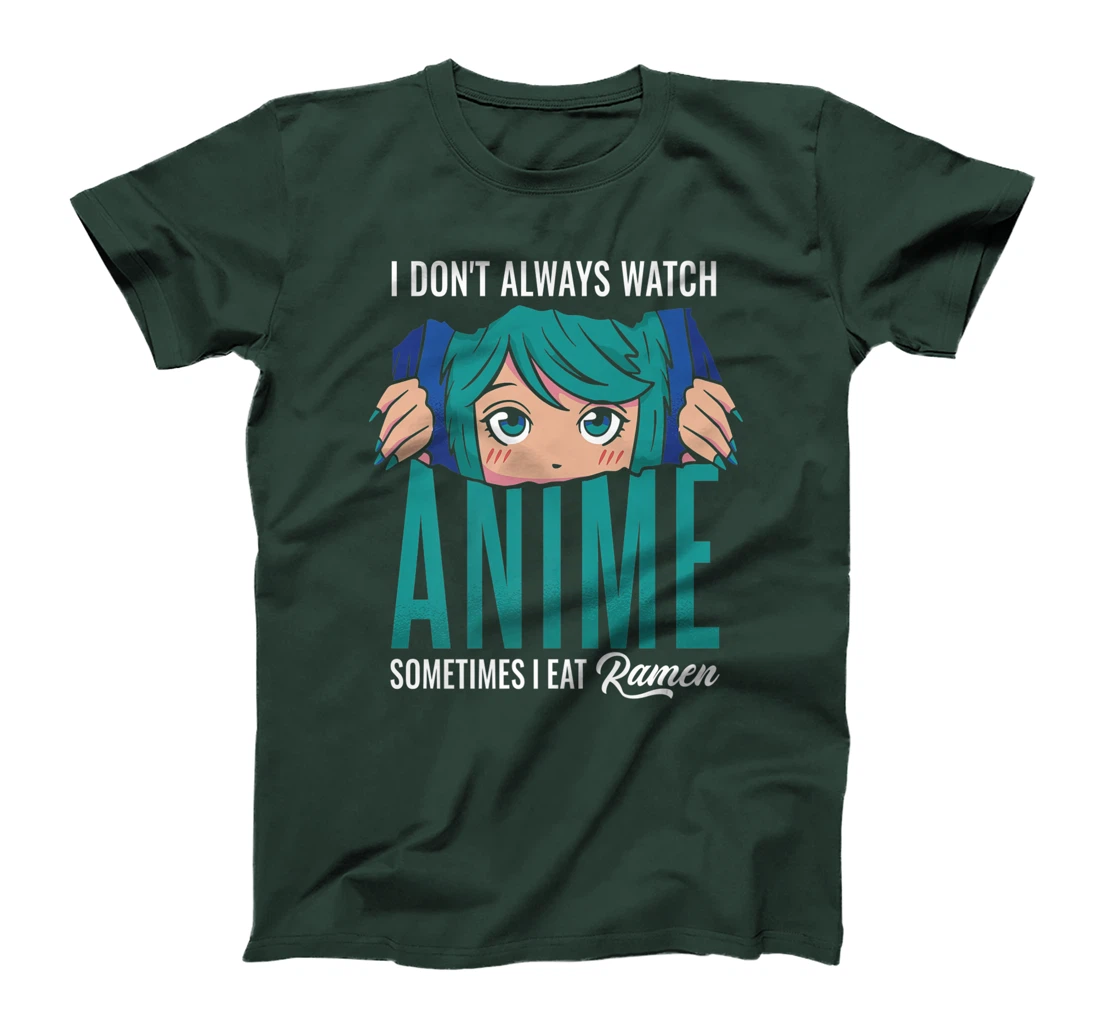 Anime Sometimes Ramen, Big Eyes, Watch Manga Cosplay Outfit T-Shirt, Women T-Shirt