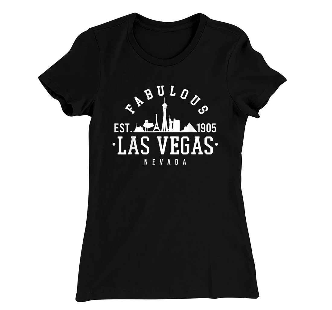 Fabulous Las Vegas Nevada Skyline Classic Sport T-Shirt, Kid T-Shirt and Women T-Shirt