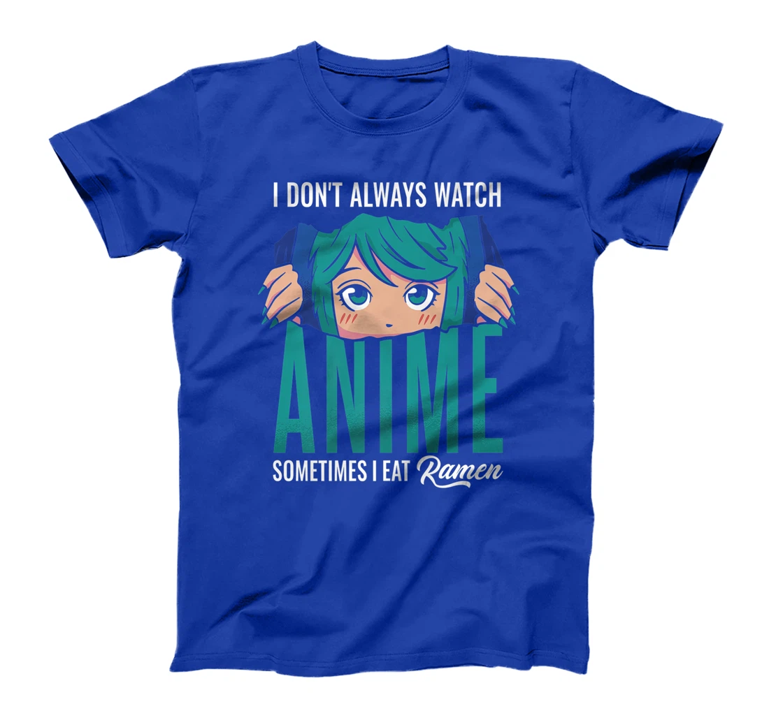 Anime Sometimes Ramen, Big Eyes, Watch Manga Cosplay Outfit T-Shirt, Women T-Shirt
