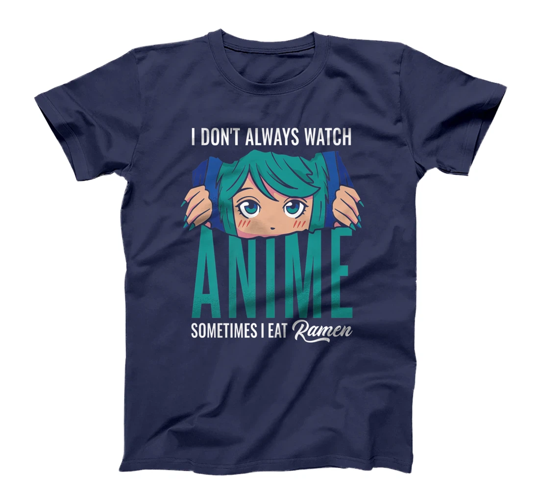 Anime Sometimes Ramen, Big Eyes, Watch Manga Cosplay Outfit T-Shirt, Women T-Shirt