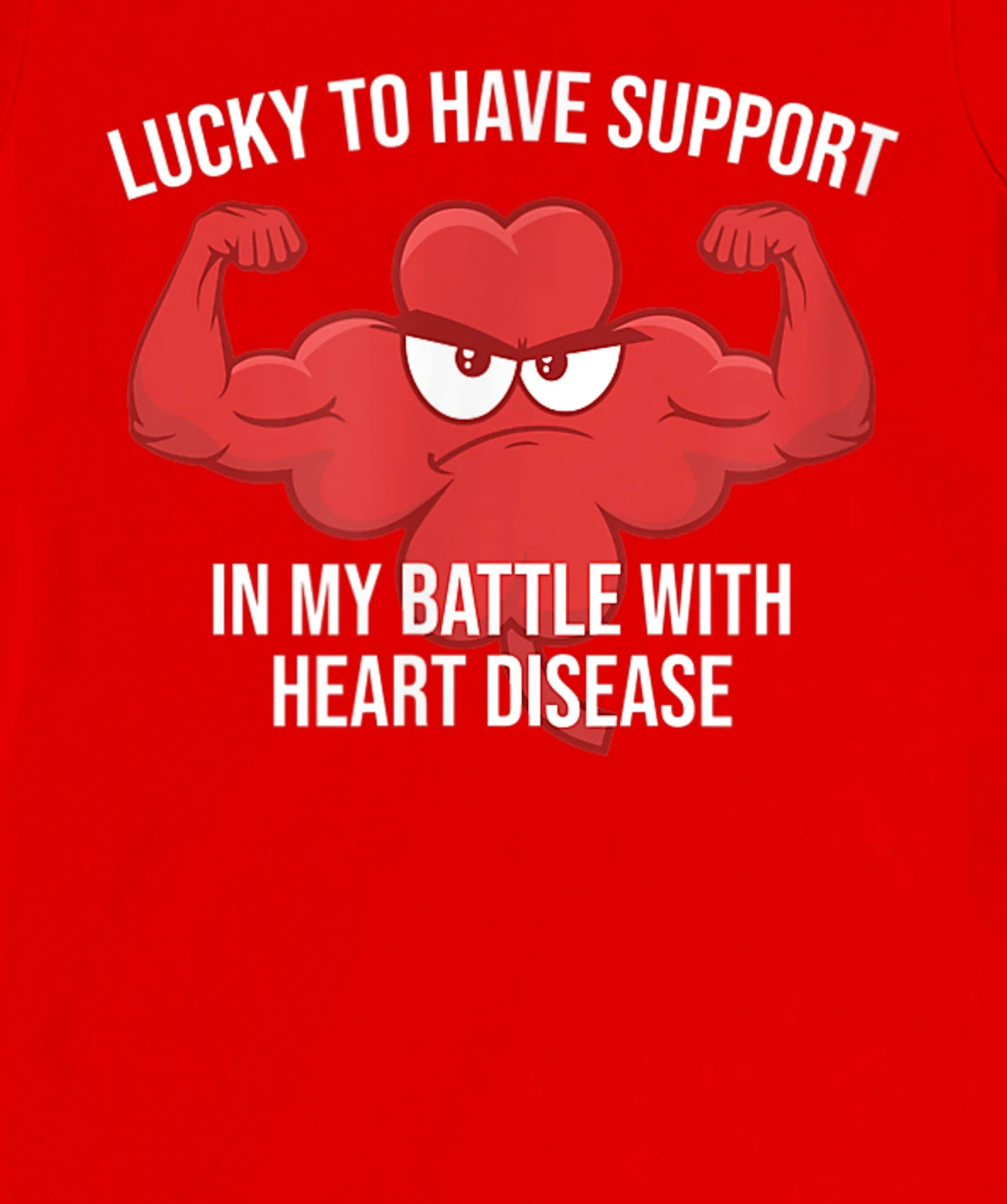 St Patricks Day Four Leaf Clover Red Heart Disease Awareness T-Shirt, Kid T-Shirt and Women T-Shirt