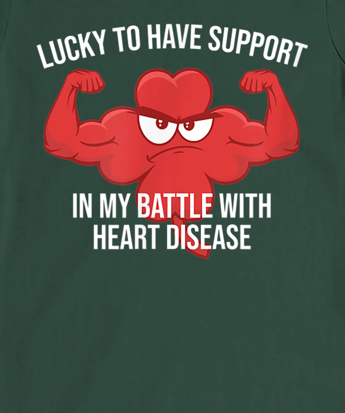 St Patricks Day Four Leaf Clover Red Heart Disease Awareness T-Shirt, Kid T-Shirt and Women T-Shirt