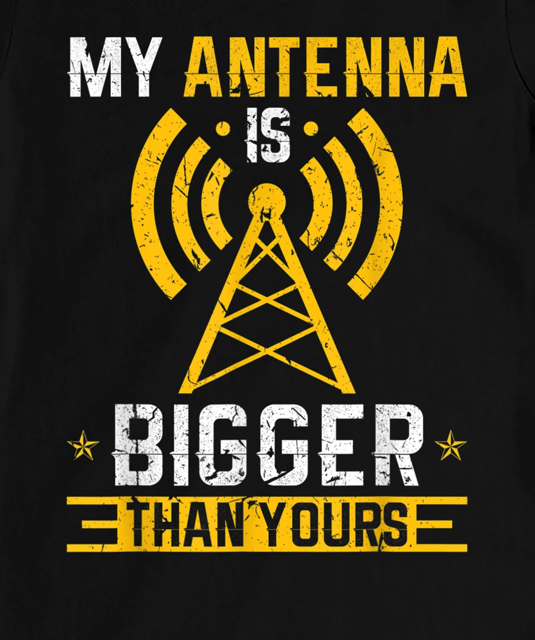 Ham Radio my Antenna is bigger than yours amateur operator T-Shirt, Women T-Shirt