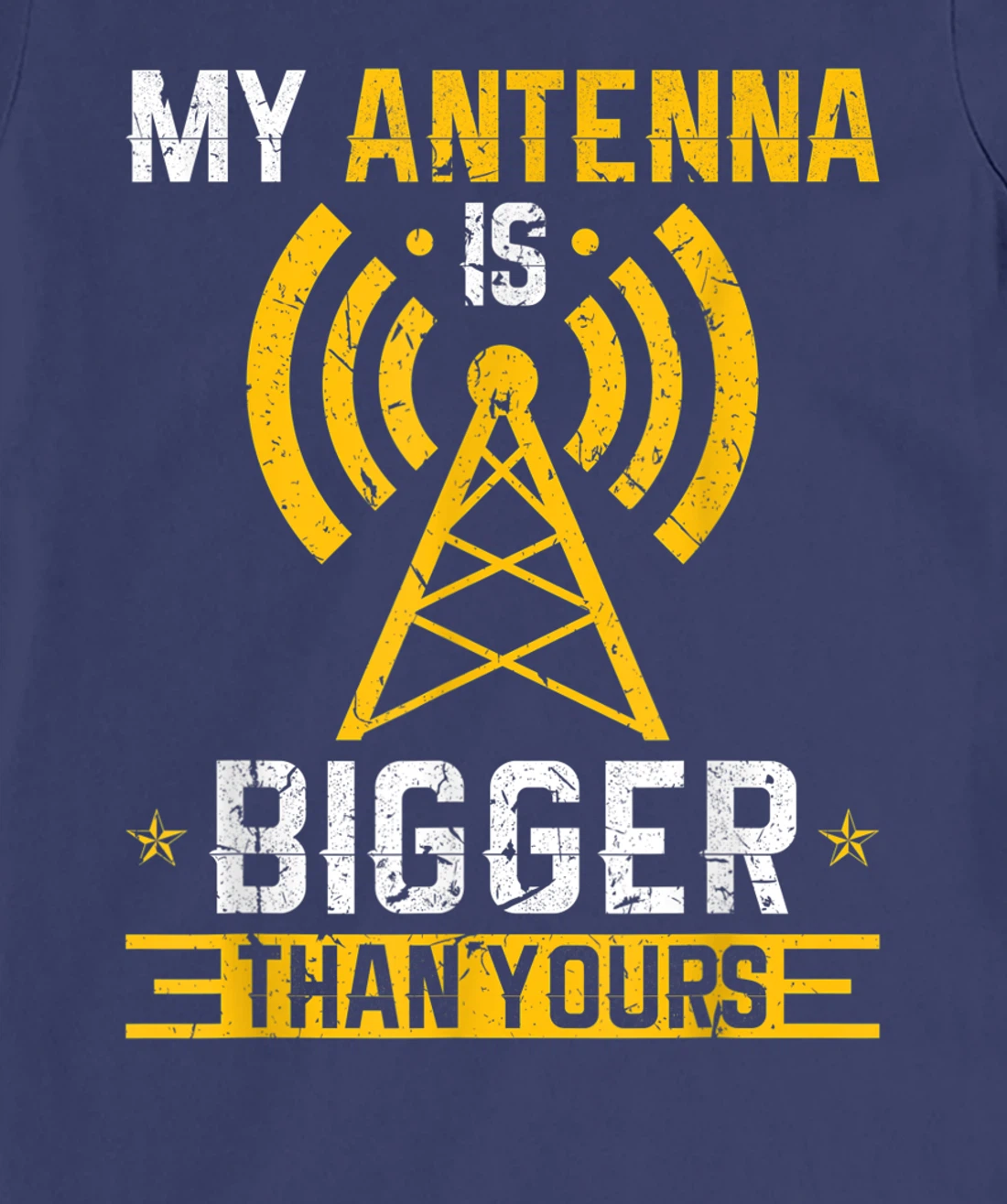 Ham Radio my Antenna is bigger than yours amateur operator T-Shirt, Women T-Shirt