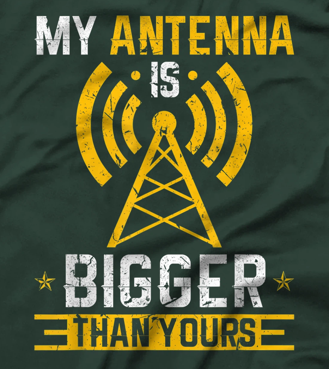 Ham Radio my Antenna is bigger than yours amateur operator T-Shirt, Women T-Shirt