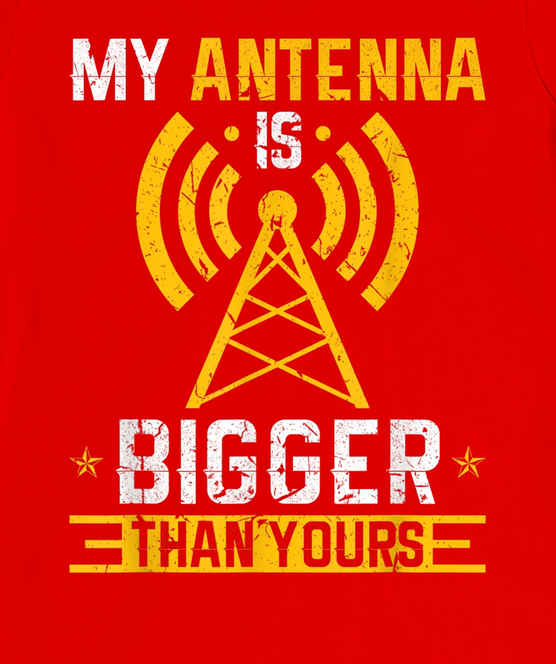Ham Radio my Antenna is bigger than yours amateur operator T-Shirt, Women T-Shirt