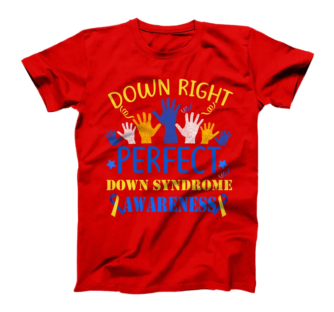 World Down Syndrome Day Awareness Hands T Shirt 21 March T-Shirt