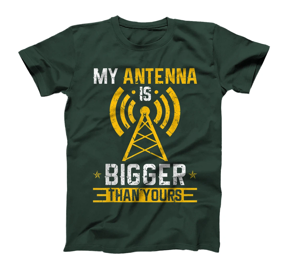 Ham Radio my Antenna is bigger than yours amateur operator T-Shirt, Women T-Shirt
