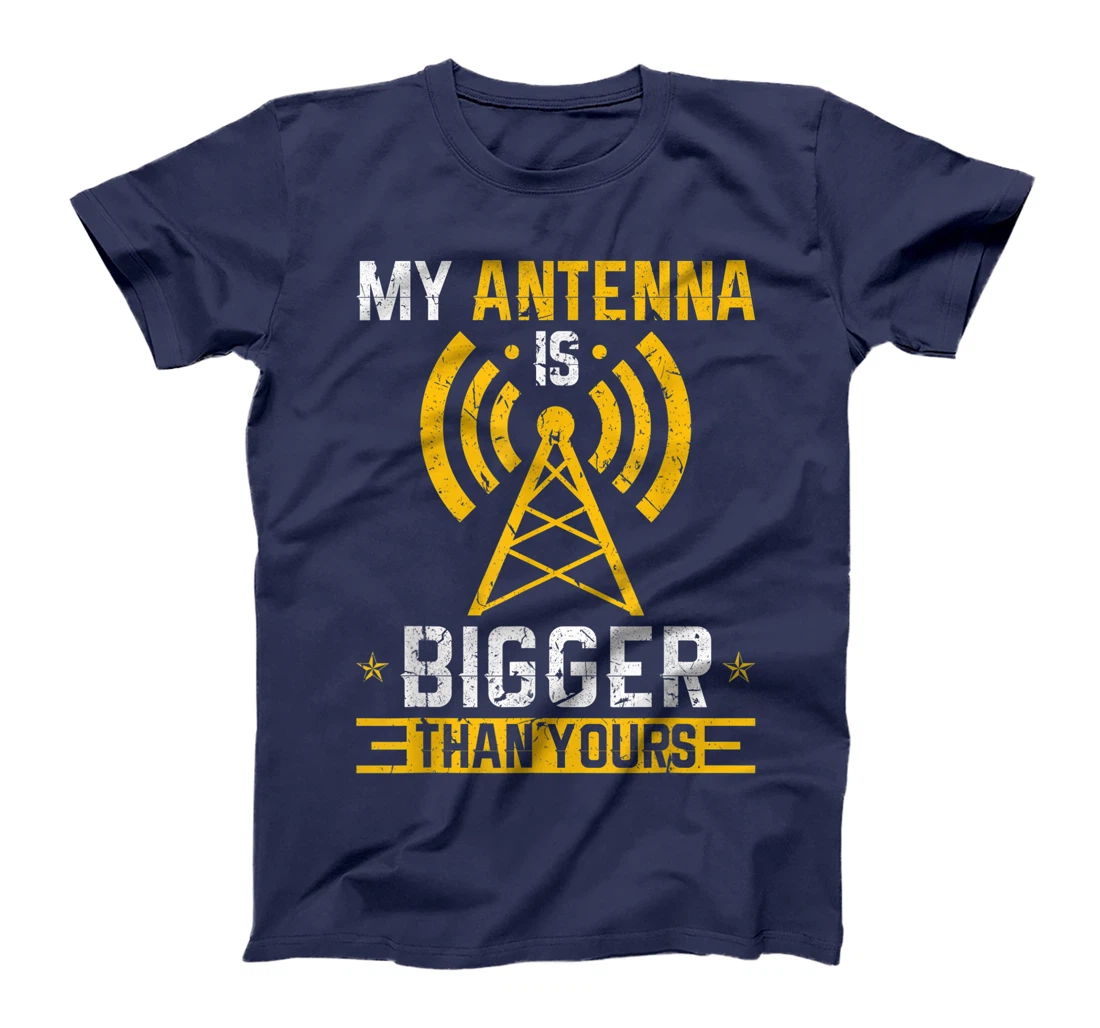 Ham Radio my Antenna is bigger than yours amateur operator T-Shirt, Women T-Shirt