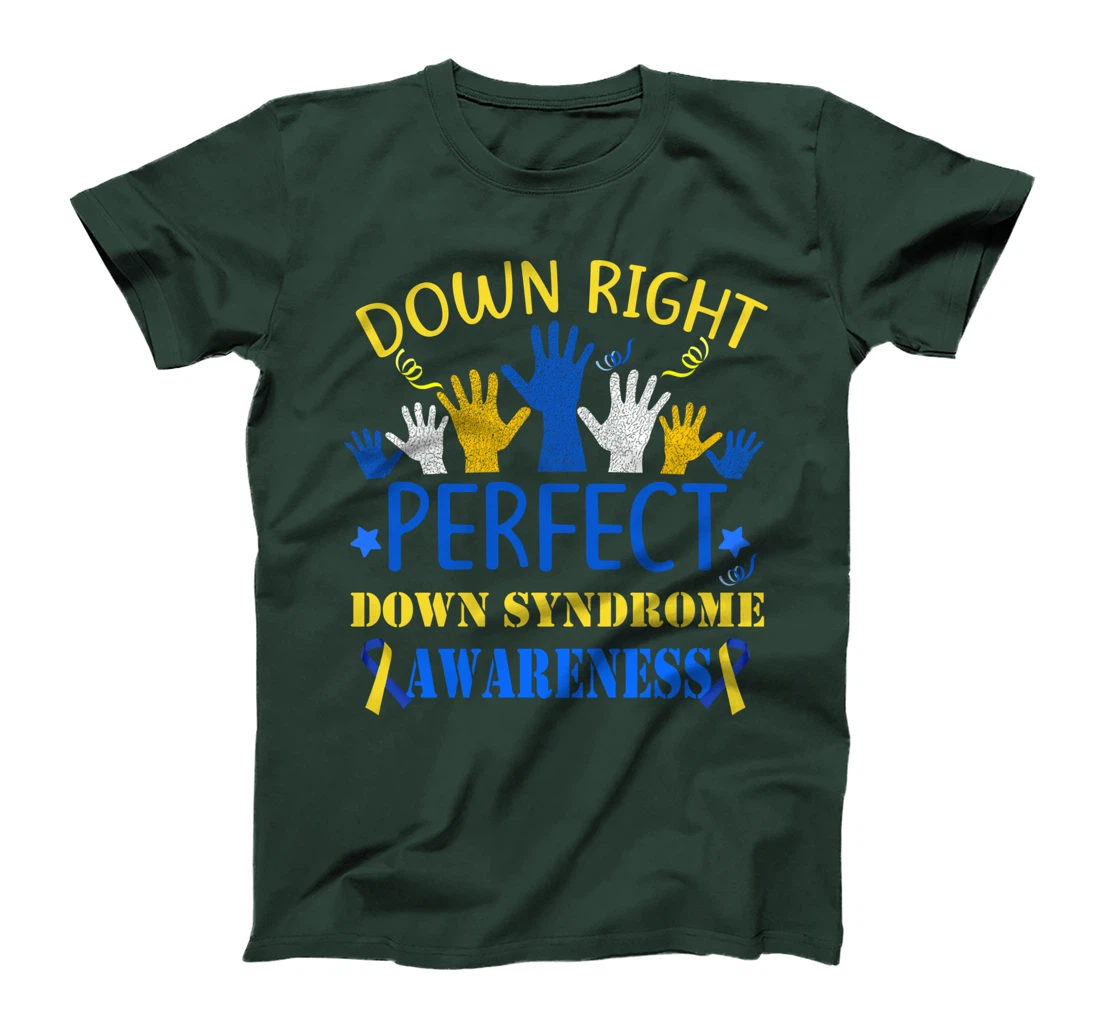 World Down Syndrome Day Awareness Hands T Shirt 21 March T-Shirt