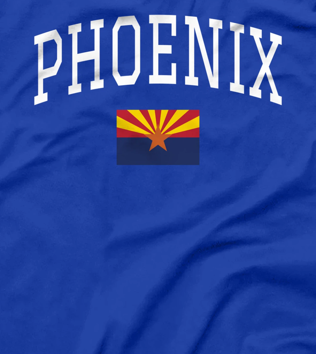 Cool Phoenix Text Arizona State Flag T-Shirt