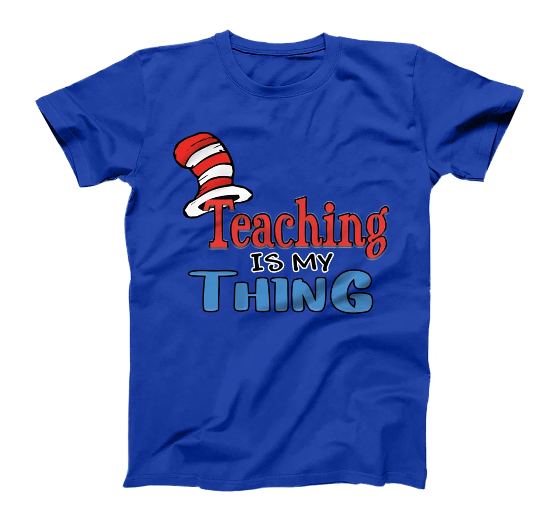 Teaching is my things Dr Teacher Red And White Stripe Hat T-Shirt