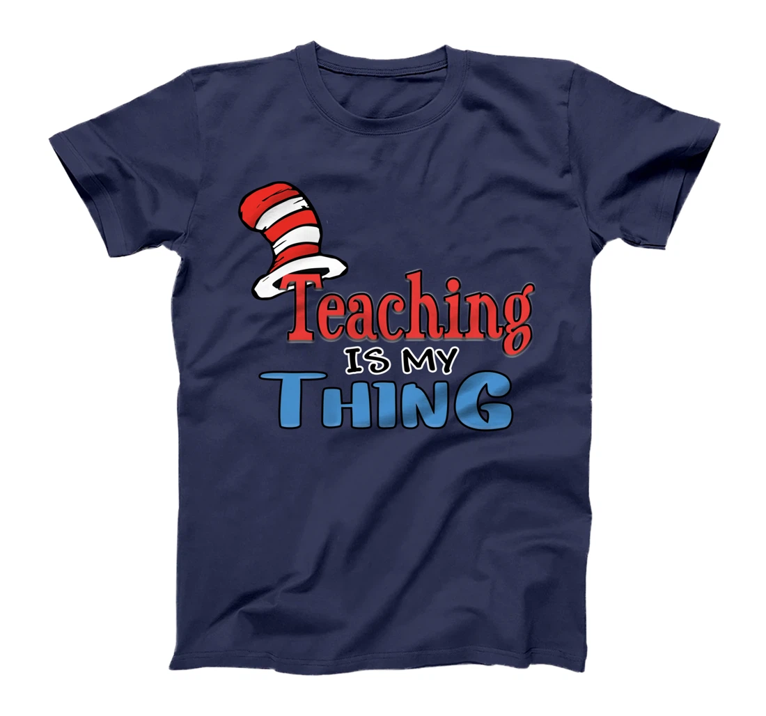 Teaching is my things Dr Teacher Red And White Stripe Hat T-Shirt