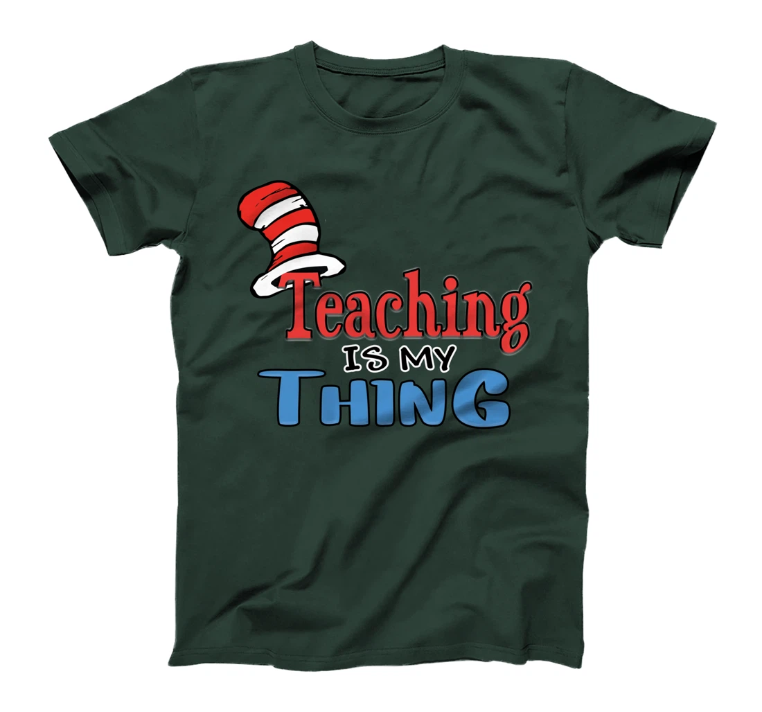 Teaching is my things Dr Teacher Red And White Stripe Hat T-Shirt