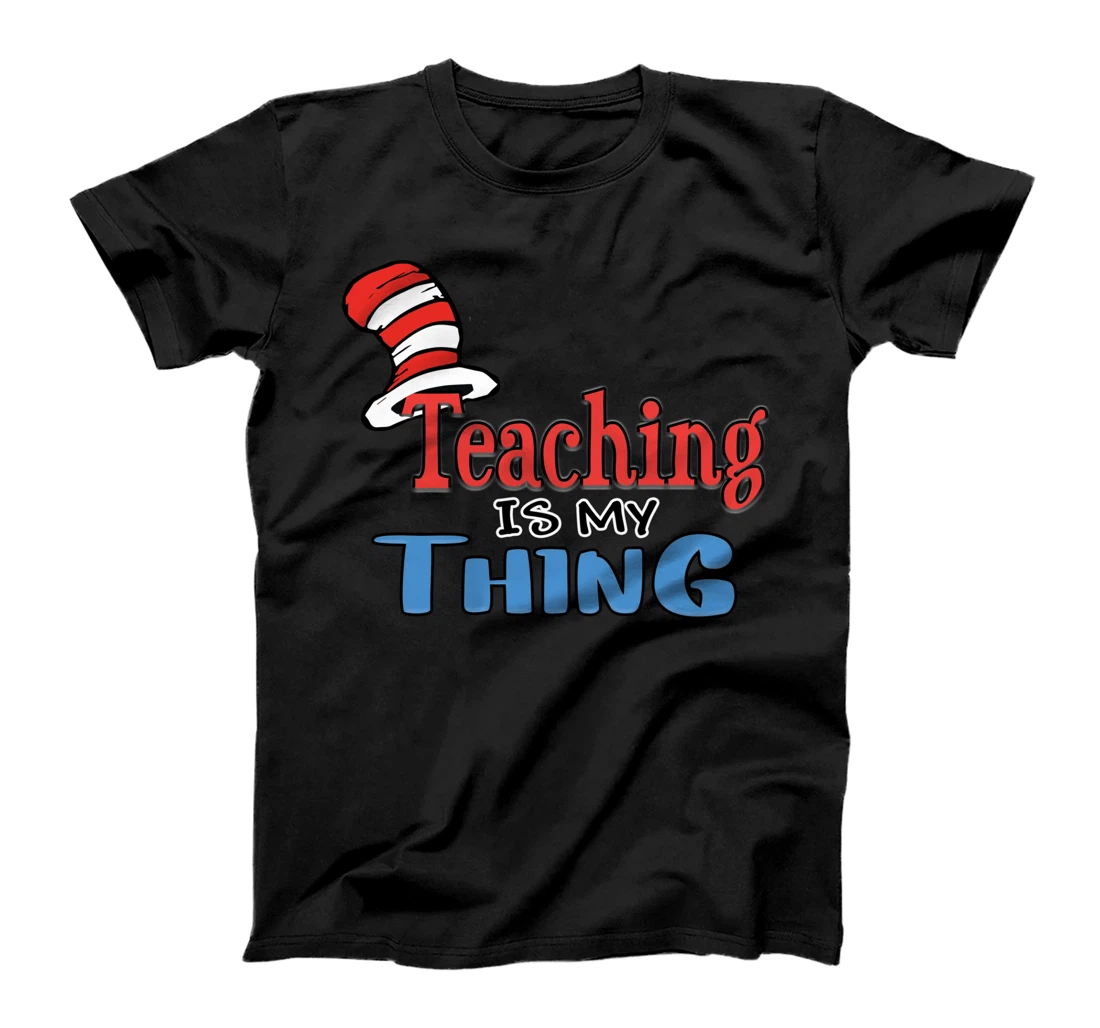 Teaching is my things Dr Teacher Red And White Stripe Hat T-Shirt
