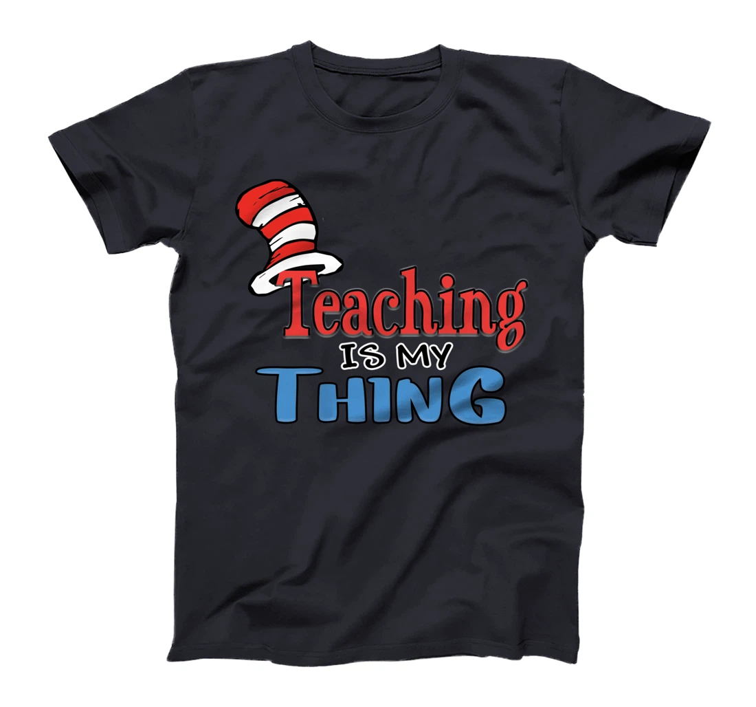 Teaching is my things Dr Teacher Red And White Stripe Hat T-Shirt