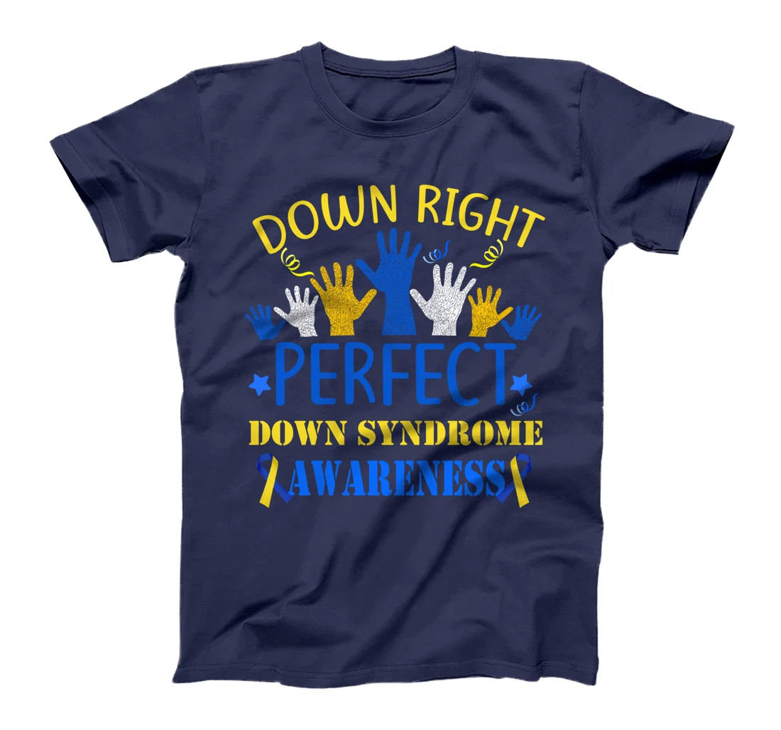 World Down Syndrome Day Awareness Hands T Shirt 21 March T-Shirt
