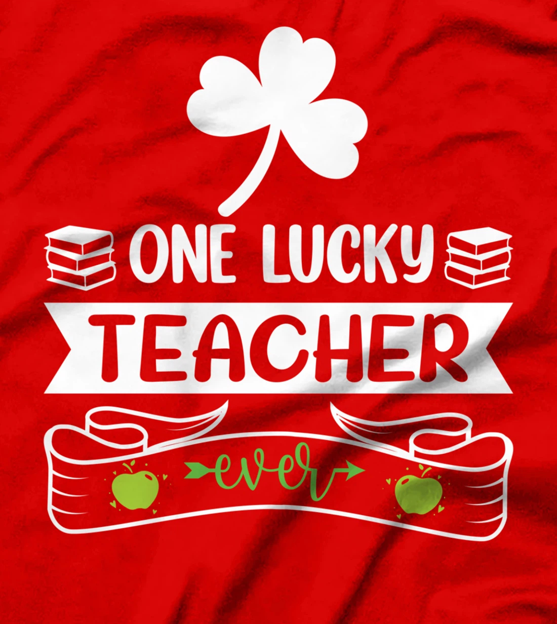 One Lucky Teacher St Patricks Day Shamrock Men Women Gifts T-Shirt