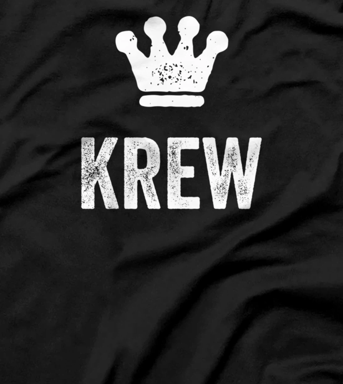 Krew the King / Crown & Name Design for Men Called Krew T-Shirt